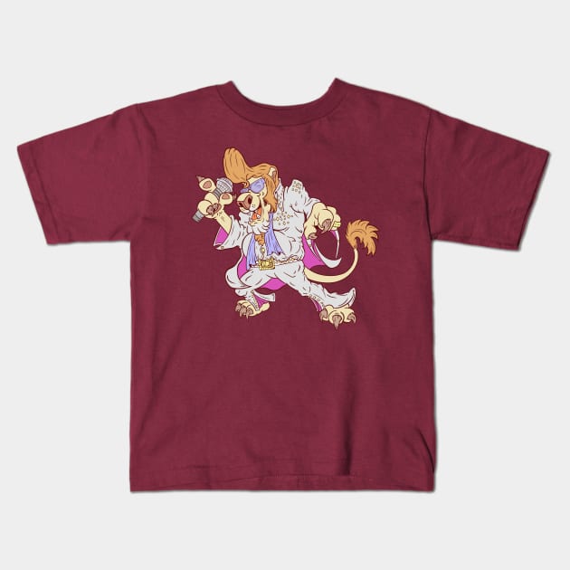 The king Kids T-Shirt by JGTsunami